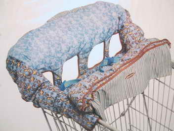 INFANTINO SHOPPING CART COVER,STROLLER BAG & CHANGE PAD